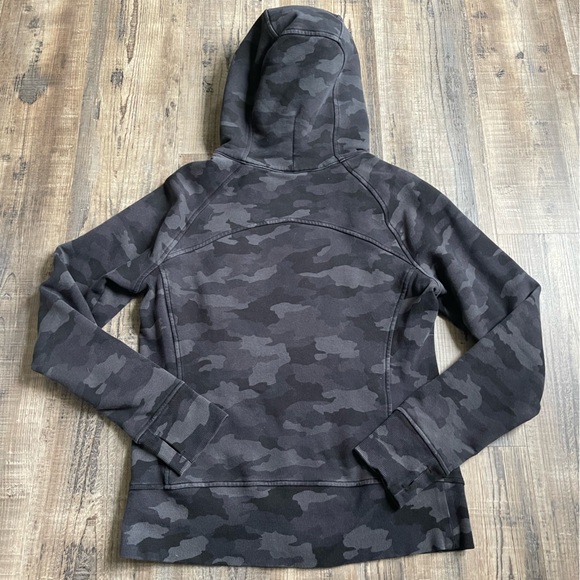 Lululemon camo full zip scuba - Picture 4 of 10
